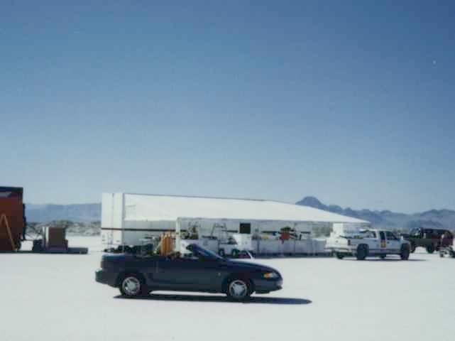 [ Bonneville salt flats ]